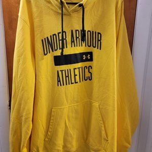 Yellow/Black Under Armor Hoodie 2XL